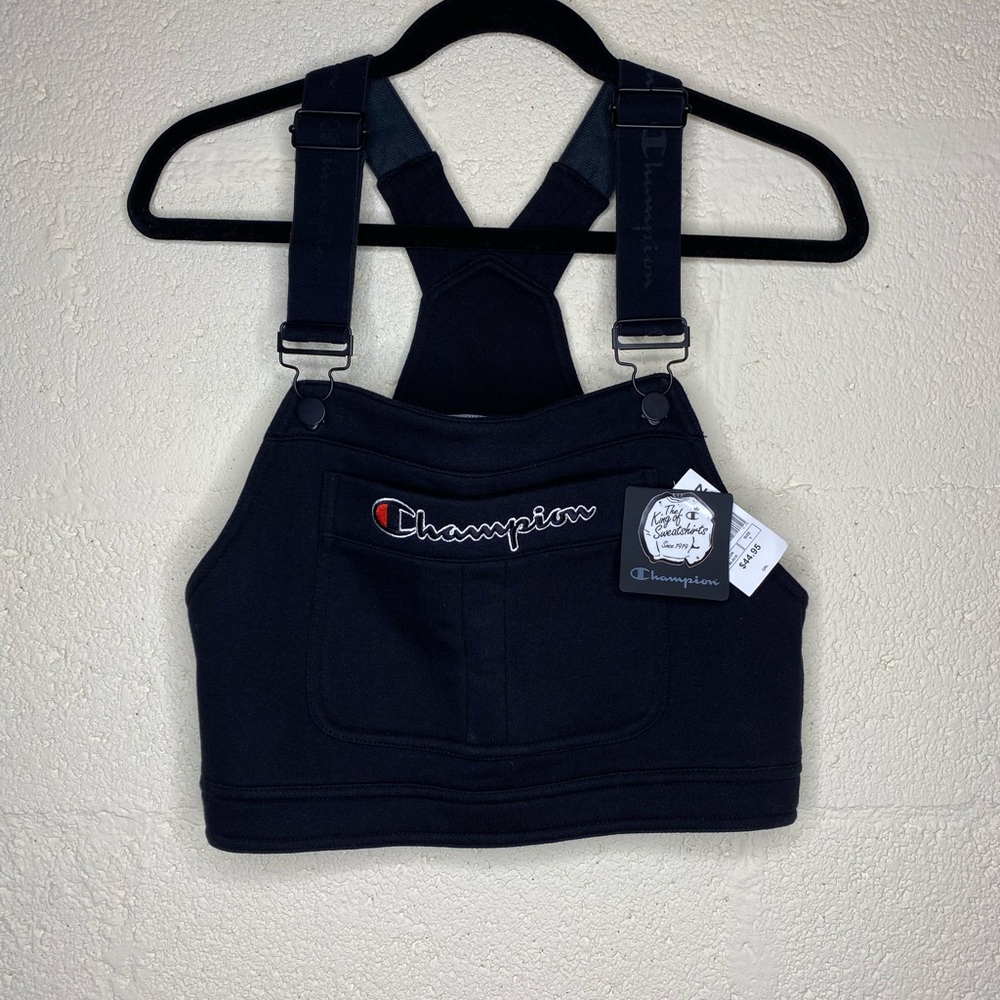 Champion Superfleece Camo Crop Overall Bib Top